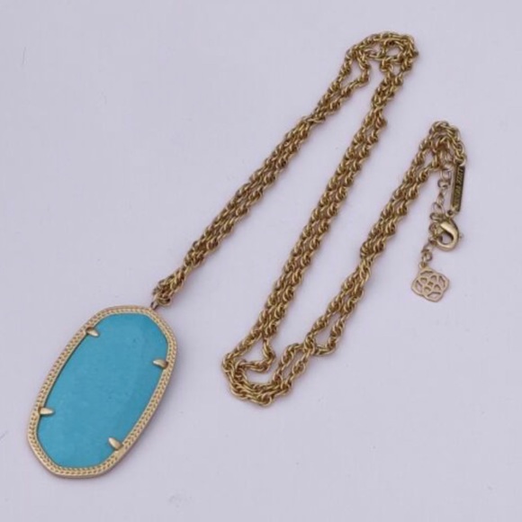Kendra Scott Turquoise Statement Necklace - Picture 5 of 6